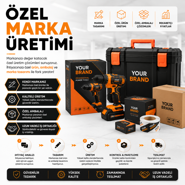 Özel Üretim ve Marka Çözümleri