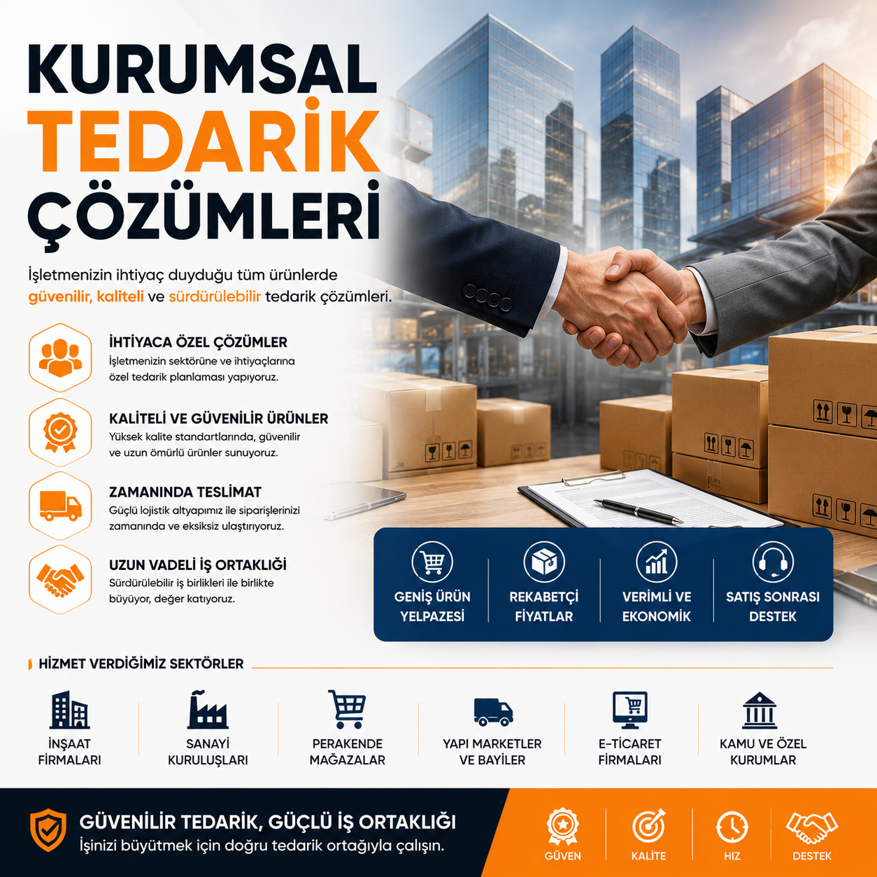 Kurumsal Tedarik Çözümleri